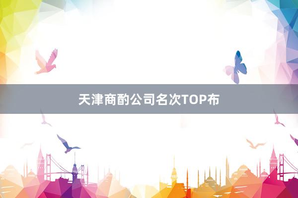 天津商酌公司名次TOP布